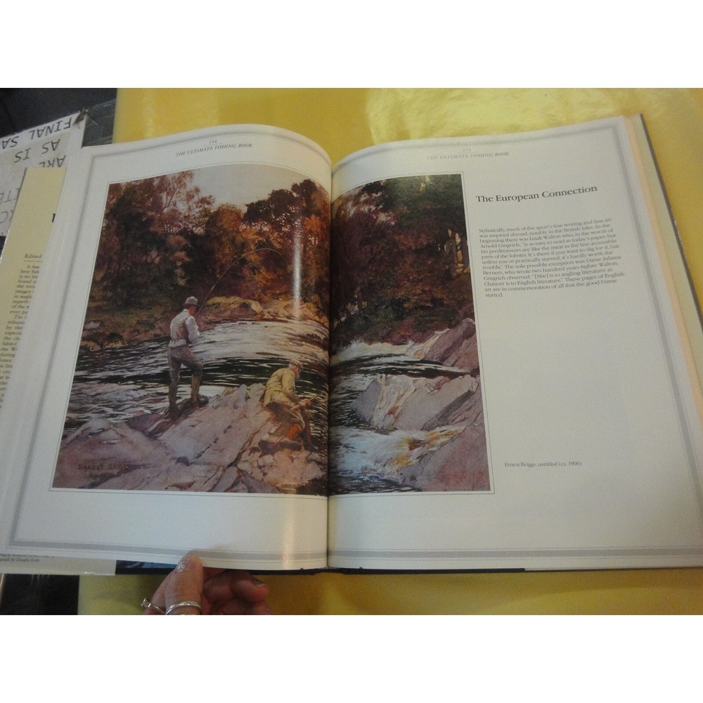 The Ultimate Fishing Book by Decourcy Taylor and Lee Eisenberg (1981, Hardcover) - Picture 5 of 7